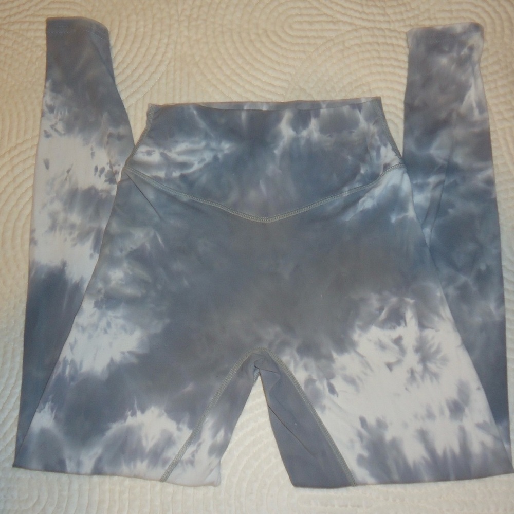Balance Athletica Gray and White Leggings